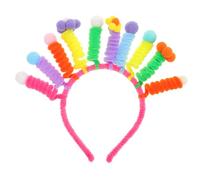 Gatuida Diadema Creativa Monstruo con Muelle Colorido Accesorio Divertido para Fiestas y Carnavales Diadema Decorativa Única para Mujer y Niña como Regalo Original