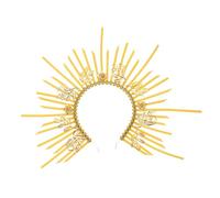 Gatuida Diadema de Fiesta Multifuncional para Niña Aro Decorativo de Metal Accesorio Cabello Diseño Gótico para Fiestas y Halloween Tocado Elegante
