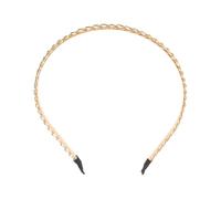 Gatuida Diadema dorada: Diademas de metal para mujeres y niñas - Accesorios para el cabello con cadena, vintage de eslabones - Aro fino antideslizante - Tocado de novia para fiestas