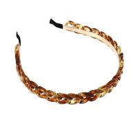 Gatuida Diadema Retro Cabello De Acrílico Color Ámbar Ligera y Cómoda Para Mujer y Niña Uso Diario y Fiestas