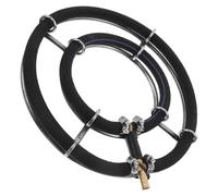 Gatuida Disco De Aire Nano De Acero Inoxidable Difusor De Oxígeno para Acuario Aireador Burbujas Redondas para Peceras y Estanques Equipo De Aireación para Peceras Piedra Difusora para