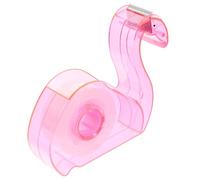 Gatuida Dispensador de Cinta Adhesiva Portátil de Plástico Resistente Cortador de Cinta Práctico para Oficina Escuela y Accesorio de Escritorio Funcional y Compacto