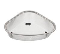 Gatuida Escurridor de Fregadero de Cocina Inoxidable Canasta de Drenaje Triangular para Filtrar Residuos Alimentarios Práctico y de Limpiar para Cocinas sin Ocupar