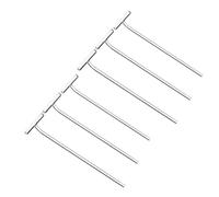 Gatuida Esparcidor de Células de Vidrio Resistente al Calor, 6 Piezas Autoclavables, Aplicador para Cultivo Celular y Microbiología en Laboratorio Profesional