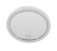 Gatuida Espejo de Maquillaje LED con Luz Natural Aumento Recargable y Portátil con Triple Ventosa para Baño y Viaje Compacto