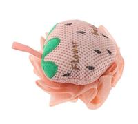 Gatuida Esponja Exfoliante De Ducha Fresa Grande Multifuncional Para Cuerpo Niños y Adultos Forma Doble Cara Envuelta Individualmente Para Baño y Limpieza Diaria