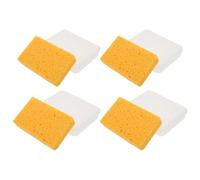 Gatuida Esponjas para Pintar Texturizadas 8 Piezas con Caja de Almacenamiento Bloque Absorbente para Acuarela y Manualidades Artísticas Esponja para Pared y Techo Uso en Bricolaje y