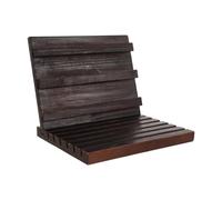 Gatuida Estante para Monedas de Desafío de Madera Duradera, Organizador Portátil para 48-54 Piezas, Adecuado para Hogar, Oficina y Comercio