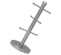 Gatuida Estante para Tazas de Metal con Diseño de Seis Garras Soporte Apilador y Colgador de Vasos para Almacenamiento Doméstico Organizador Elegante y Fácil de Limpiar para Cocina y