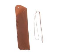 Gatuida Estuche De Cuero Vintage para Bolígrafos Funda Suave y Protectora Estuche Doble para Pluma Estilográfica para Obsequio o Diario Oficina y Escuela
