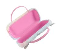 Gatuida Estuche de Gafas de Unicornio de Peluche Portátil y con Funda para Gafas Adorable y Creativa para Exterior