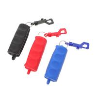Gatuida Extractor de Flechas para Tiro con Arquería de Silicona 6 Piezas con Pinza Antideslizante Clip Colgante y Colores Rojo Negro y Azul para Uso en Exteriores