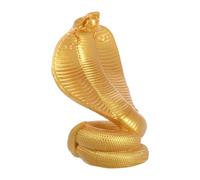 Gatuida Figurilla Decorativa de Serpiente Dorada para Año Chino Estatua de Resina para Escritorio y Hogar Adorno Temático Reptil para Sala y Oficina