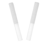Gatuida Forma Piramidal para Cuencos Cantores de Cristal de Acrílico Juego de 2 Mazos Diseño Sólido y Fácil de Usar de Color Claro para Meditación y Terapias de Sonido