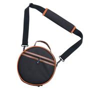Gatuida Funda para Tambor de Lengua de Acero 8 Pulgadas Bolsa de Almacenamiento Borde Naranja Asa Cómoda y Correa de Hombro Ajustable para Instrumentos de Percusión