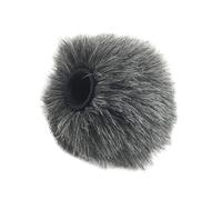 Gatuida Funda Polar Resistente al Viento para Micrófono de Cámara Protector de Parabrisas Mic Furry para Uso Profesional Microfono Pantalla de Viento de Micrófono