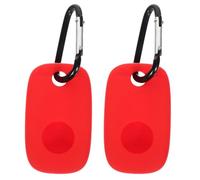 Gatuida Funda Protectora de Silicona Compatible con Rastreador Inalámbrico para Pro 2022, 2 Piezas, Estuche a Prueba de Golpes Accesorio Antipérdida para Llavero y Maleta