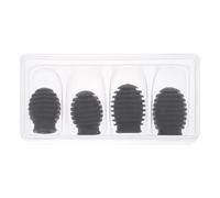 Gatuida Fundas para Baquetas de Batería 7A5A de Silicona Espiral, Tamaño Pequeño y Ligero, Accesorios para Práctica Silenciosa en Estudios y Ensayos