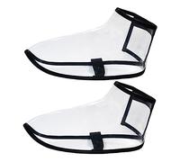 Gatuida Fundas para Zapatos De Peluquería Transparentes Cubiertas De Zapatos Antideslizantes Talla Pequeña Profesionales Salones Barbería Protección Calzado