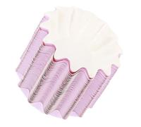 Gatuida Fundidor De Cera para Cera Fundida 100 Unidades Bandejas De Papel Resistentes Al Calor Pet Color Púrpura para Aromaterapia