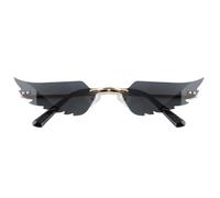 Gatuida Gafas de Sol y Estilo de Moda Único Alas de Ángel Ligeras y Resistentes Negras Accesorios de Fiesta Ideales para Decoración Verano