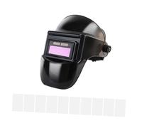 Gatuida Gafas Soldadura Automática con Oscurecimiento Casco Ligero y Transpirable para Protección Soldadura Arc Tig Mig Incluye Protectores Cómodo para Uso Profesional