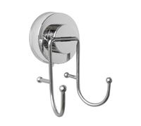 Gatuida Gancho Doble sin Taladro Acero Inoxidable Ventosa Súper Fuerte sin para Baño Cocina Multifuncional Reutilizable Fácil Instalación Resistente