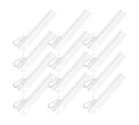 Gatuida Ganchos Ajustables para Cortinas de Ventana 35 Piezas de Plástico Clips de Trinquete para Cortinas Plisadas 75 CM