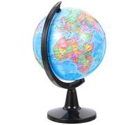 Gatuida Globo Terráqueo Pequeño Educativo 8 a 12 Años, Diámetro 11 Cm, Resistente al Agua, Modelo Interactivo de Aprendizaje Geografía para Escritorio y Escuela