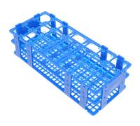 Gatuida Gradilla De Tubos De Ensayo De Plástico, Desmontable, 21 Orificios, Soporte Reutilizable Para Laboratorio, Organizador De Almacenamiento Para Tubos De Centrifuga, Uso Científico