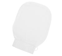 Gatuida Guante Exfoliante Corporal Suave Reutilizable para Ducha Manopla de Microfibra para Eliminar Células Muertas para Sensible Blanca