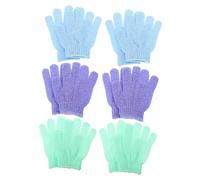 Gatuida Guantes Exfoliantes Para Baño 12 Piezas Manoplas De Ducha Nylon Multicolor Exfoliación Corporal Cuidado Piel Uso Diario Spa Manos