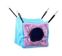 Gatuida Hamaca Colgante Doble para Pequeños Animales Cálida y Transpirable para Hámster Chinchilla y Ardillas Sugar Glider Cama Nido para Jaulas