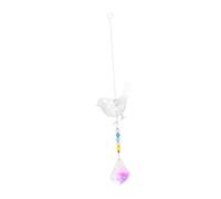 Gatuida Hanging Glass Crystal Ball with Rainbow Light Effect Charming Decorative Ornament For Home Office Garden For Walls Windows Ceilings Lightweight and