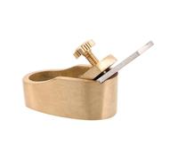 Gatuida Herramientas Para Hacer Violines Mini Cepillo De Mano De Latón Cepillo De Carpintero Manual Para Fabricación De Violines Accesorio Para Herramientas De Carpintería Uso Taller De Lu