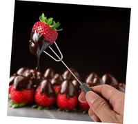 Gatuida Herramientas para Postres de Acero Inoxidable Cucharas para Dibujar Chocolate y Fondue Accesorios para Decoración de Pasteles y Platos Casa