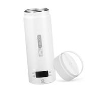 Gatuida Hervidor Eléctrico Portátil para Viaje con Control de Temperatura Múltiple Compacto Tipo Termo Inoxidable Café y Camping