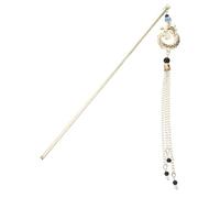 Gatuida Horquilla Cabello De Mujer Borla De Dragón, Palillos De Pelo Tradicionales Chinos, Metal Resistente, Accesorio Chino Para Moños, Estilo Antiguo Para Bodas y Cosplay