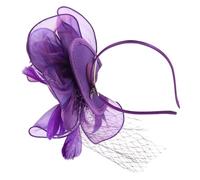 Gatuida Horquilla Pelo de Flores Tocado de Fiesta de Té Diadema Dorada para Mujer Accesorio Cabello para Banquete de Graduación