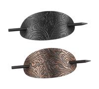 Gatuida Horquillas para Moño Sencillas 2 Piezas Accesorios para Cabello Largo y Ondulado Pinza para Peinar Tocado Elegante para Niña para Fiestas y Bodas