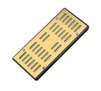 Gatuida Humidor para Cigarros Dorado con Control de Humedad Preciso Caja Portátil Resistente para Almacenamiento y Viaje Regulador de Humedad para Frescura y Sabor