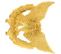 Gatuida Insignia Águila Metal Pin Solapa para Uniforme de Seguridad Broche de Aleación Zinc con Diseño Autoridad Accesorio Preciso para DIY y Decoración Profesional