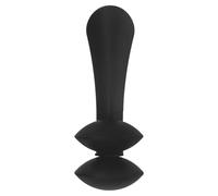 Gatuida Instrumento de Percusión de Pie Cencerro Negro Accesorio de Pandereta de Pie Campana Instrumento de Percusión Único para Actuación y Educación Musical Infantil