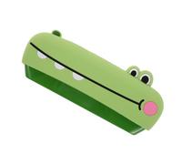 Gatuida Instrumento Musical Educativo Forma de Animal para Actividades Familiares Color Verde Ligera y Portátil para Aprendizaje