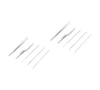 Gatuida Juego De 10 Limpiadores De Oídos Tapones Para Los Oídos De Acero Inoxidable