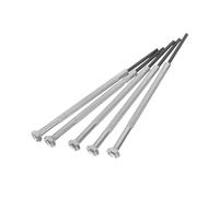 Gatuida Juego de 5 Destornilladores de Precisión Metálicos para Mantenimiento y Reparación de Instrumentos de Viento como Saxofón, Clarinete, Flauta y Piccolo, Herramienta Portátil