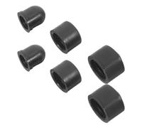 Gatuida Juego de 6 Piezas de Copas de Pivote para Longboard, Accesorios de Patineta en Pu Resistente, Amortiguadores de 12mm, 16mm y 18mm para Reemplazo y Reparación, Ideales para Skate