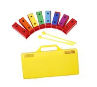 Gatuida Juguete Musical Percusión Notas Colorido para Instrumento Educativo Seguro y Suave para Desarrollo Cognitivo y Sentido del Ritmo Portátil para Estimulación Temprana