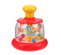 Gatuida Juguete sensorial para niños: Juguete Interactivo de educación temprana para niños - Pelota sensorial para bebés con Plato Giratorio - Modelo de Caballo Que presiona y Gira - Montessori