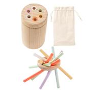 Gatuida Juguetes Montessori de Madera para Niñas Educativo de Palitos de Equilibrio para Entrenamiento Sensorial y Coordinación Motora Balance y Concentración Infantil